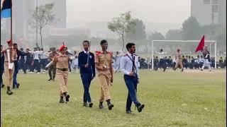 My College Annual Sports 2024 Parade Practice session