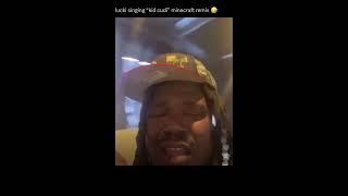 Lucki rapping every word to MINECRAFT PARODY  is Tune the realest⁉️