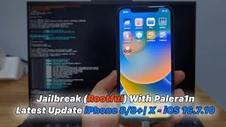 iPhone 8/8+X/ - iOS 16.7.10 | Jailbreak (Rootful) With Palera1n Latest Update