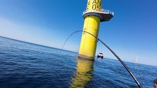 First Time Fishing a Brand New Offshore Wind Farm (Rhode Island)