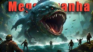 Mega Piranha (2010) #review #creaturefeatures #piranha #mega #comedyhorror #asylum
