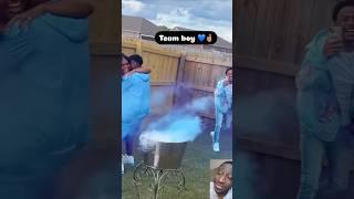  He and she both wanted a boy before the Gender Reveal #babyshower #babyshower #genderreveal