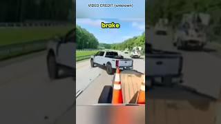 Instant Karma For Brake Checking A Semi Truck!