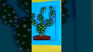 stone art ll cactus art ll Hope you like this video ️