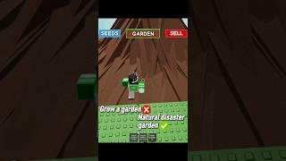Natural garden disaster  #roblox #growagarden #funnyshorts