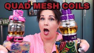 New Look & Quad Mesh Coils? Are you kidding - Freemax Mesh Pro