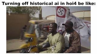 turning off historical ai in hoi4 be like