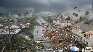 Chaos in South Carolina Today! Brutal Storm Destroys Homes, Cars in Myrtle Beach