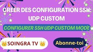 CREER LES CONFIGURATIONS SSH