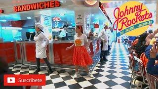 VISITANDO POR PRIMERA VEZ A JOHNNY ROCKETS//RETROCAFE//LOS 90's Y LOS 80's