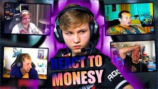 React of CS:GO pros & casters to m0nesy sick plays