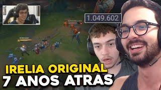 O MONO IRELIA ANALISOU A MINHA GAMEPLAY DAS ANTIGAS