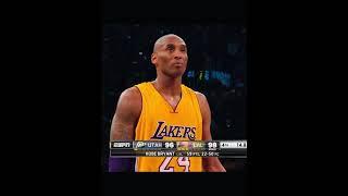 Kobe’s first and last point in the nba • #Basketball#BasketballShorts#BasketballHighlight#kobeB