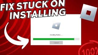 How To Fix ROBLOX stuck on Installing