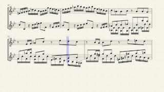 Prelude & Fugue in G# Minor (BWV 887) for Flute & Guitar