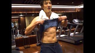 VLOG 王力宏 Wang Leehom Weight training Oct 17, 2023 (Thai subtitles)