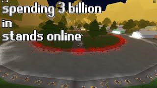 spending 3 billion in stands online