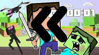 Minecraft Animated Speedrun - ( by Bro animations ) - Reversed