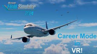 MSFS 2024 Career Mode in VR Bedford MO to Pearland TX