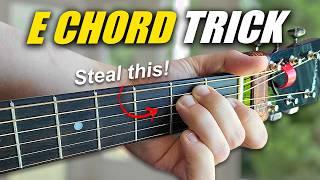 E Chord TRICKS Top Guitarists Have been Abusing for Years..