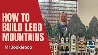 How to build LEGO mountains!