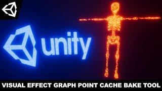 Unity3d VFX - How To Use Visual Effect Graph Point Cache Bake Tool To Map Particle Positions?