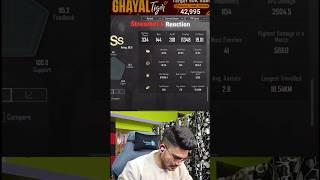 @GhayalTiger 5.54 LAKH STREAMER SHOCKED To ‍️14 Years OLD BOY KD  #shorts #bgmi  #pubgmobile