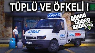 TÜP DAĞITIMINA BAŞLADIK ! - GTA 5 AYGAZ TÜPÇÜ MODU - FORD TRANSİT