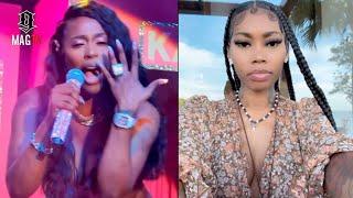 "Bish Where U At" Kash Doll Performs In Asian Doll's Hometown Of Dallas & Calls Her Out! 