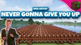 Rick Astley - Never Gonna Give You Up | Minecraft Note Block Song