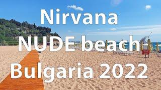  Nirvana NUDE Beach. Varna. Bulgary 2022. Bulgaria. Нудистский пляж на Золотых Песках. Варна.OK-TV