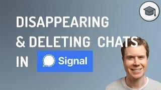 How to Delete and Make Messages Disappear In Signal App