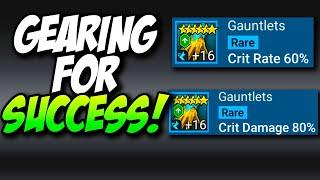 [Get 100% C. Rate!] How to Gear Champions to Get The Speed, Accuracy, Crit Rate and Damage You Need!