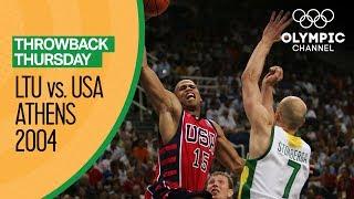 Lithuania v USA - Bronze Medal Match | Athens 2004 - Condensed Game | Throwback Thursday