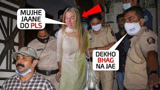 Hey Bhagwan Rakhi Sawant got arrested under Adil Khan Durrani's clue when she landed in Mumbai