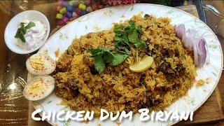 Chicken Dum Biryani Recipe || Easy || Sweety's Home Kitchen