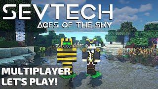 SEVTECH: AGES OF THE SKY! SevTech SkyBlock Episode 1