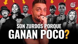 ¿Son zurdos porque GANAN POCO?