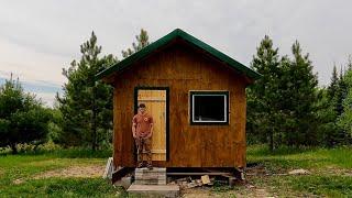 Building A Simple Off Grid Cabin: Window Trim, Facia, Paint