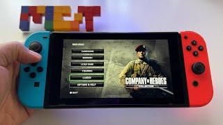 Company of Heroes Collection | Nintendo Switch handheld gameplay