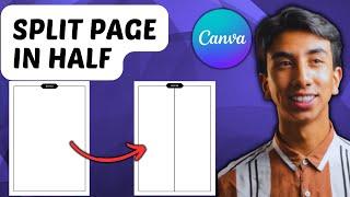 How To Split a Page In Half On Canva (2024)