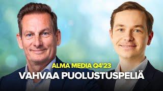 Alma Media Q4'23: Vahvaa puolustuspeliä