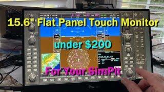 Flat Panel Sim Touch Monitor