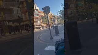 Riding around Benidorm on an electric scooter random chat beautiful views