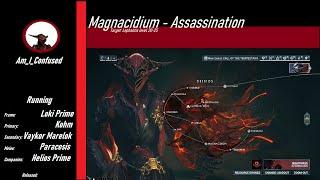 Soloing Lephantis Boss Fight Warframe; Assassination on Magnacidium