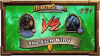 Hearthstone - The Lich King vs Hunter. Убийство Короля Лича хантом.