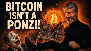 BITCOIN IS A PONZI SCHEME - DEBUNKED!
