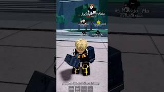 tech prodigy is a CHILD..  | #roblox #thestrongestbattlegrounds #tsb #shorts
