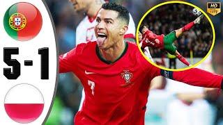 Ronaldo Bicycle Kick  Portugal vs Poland 5-1 Highlights & All Goals 2024 HD