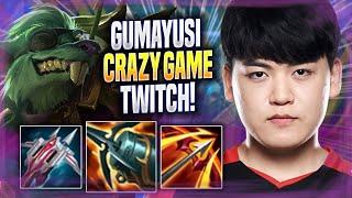 GUMAYUSI CRAZY GAME WITH TWITCH! - T1 Gumayusi Plays Twitch ADC vs Aphelios! | Season 2022